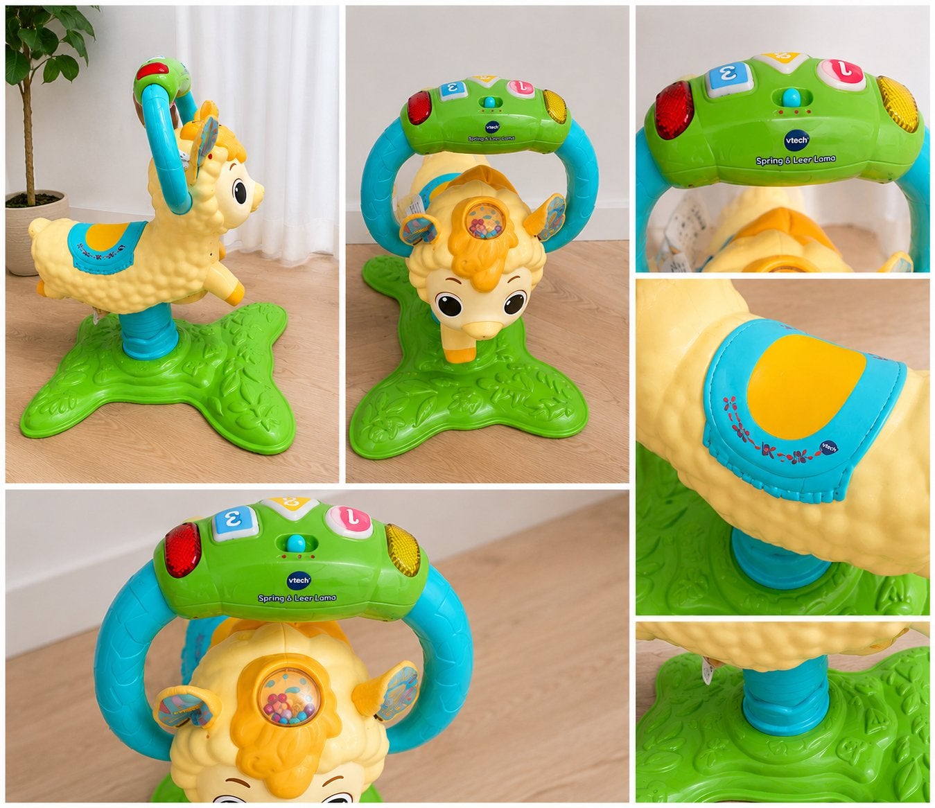 VTech Spring & Leer Lama - Interactief Speelgoed, Kinderen en Baby's, Speelgoed | Babyspeelgoed, Ophalen, Zo goed als nieuw, Overige typen