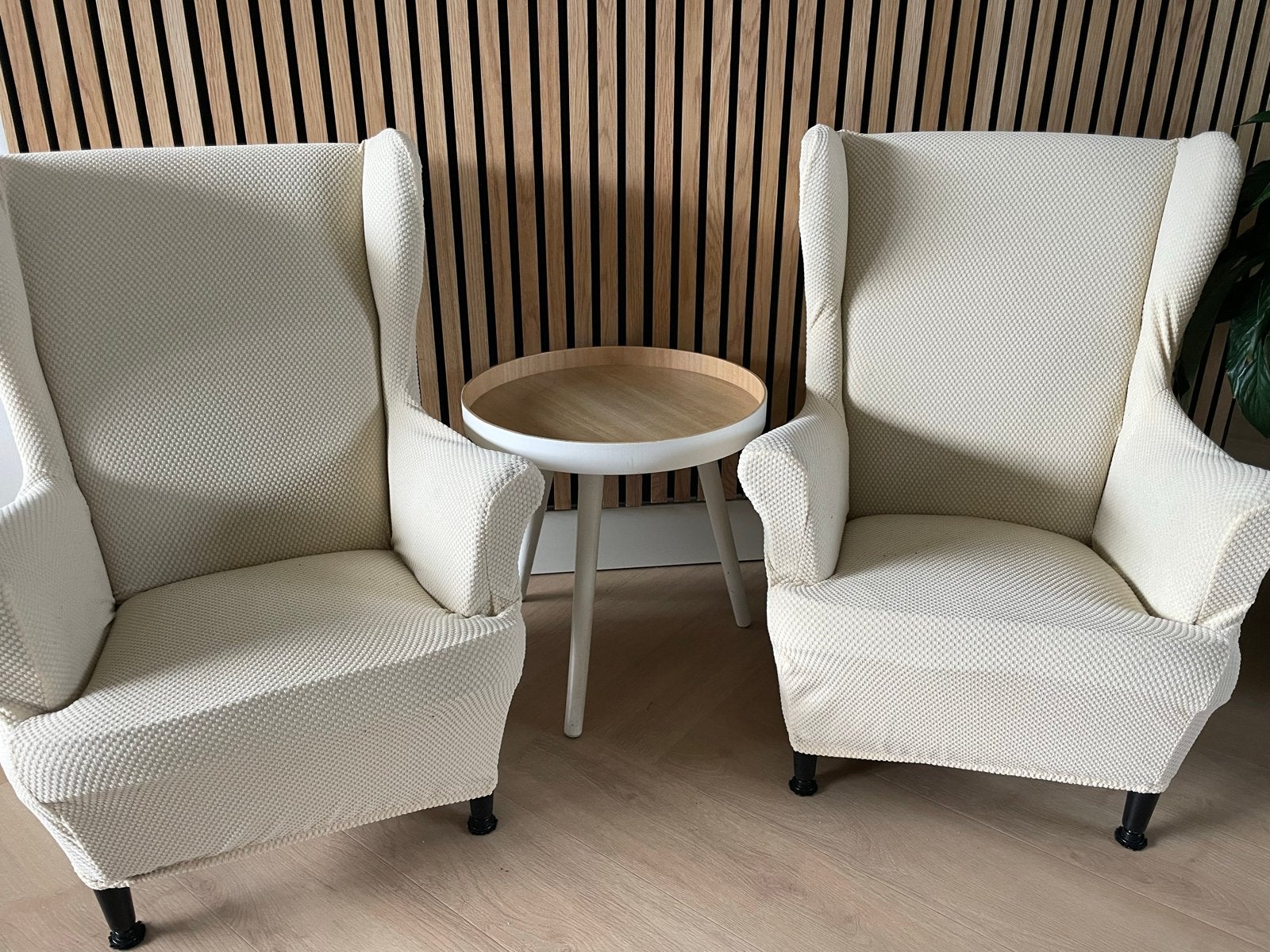 2 IKEA STRANDMON Kinderfauteuil Vissle grijs, Ophalen, Minder dan 50 cm, Gebruikt, Minder dan 75 cm