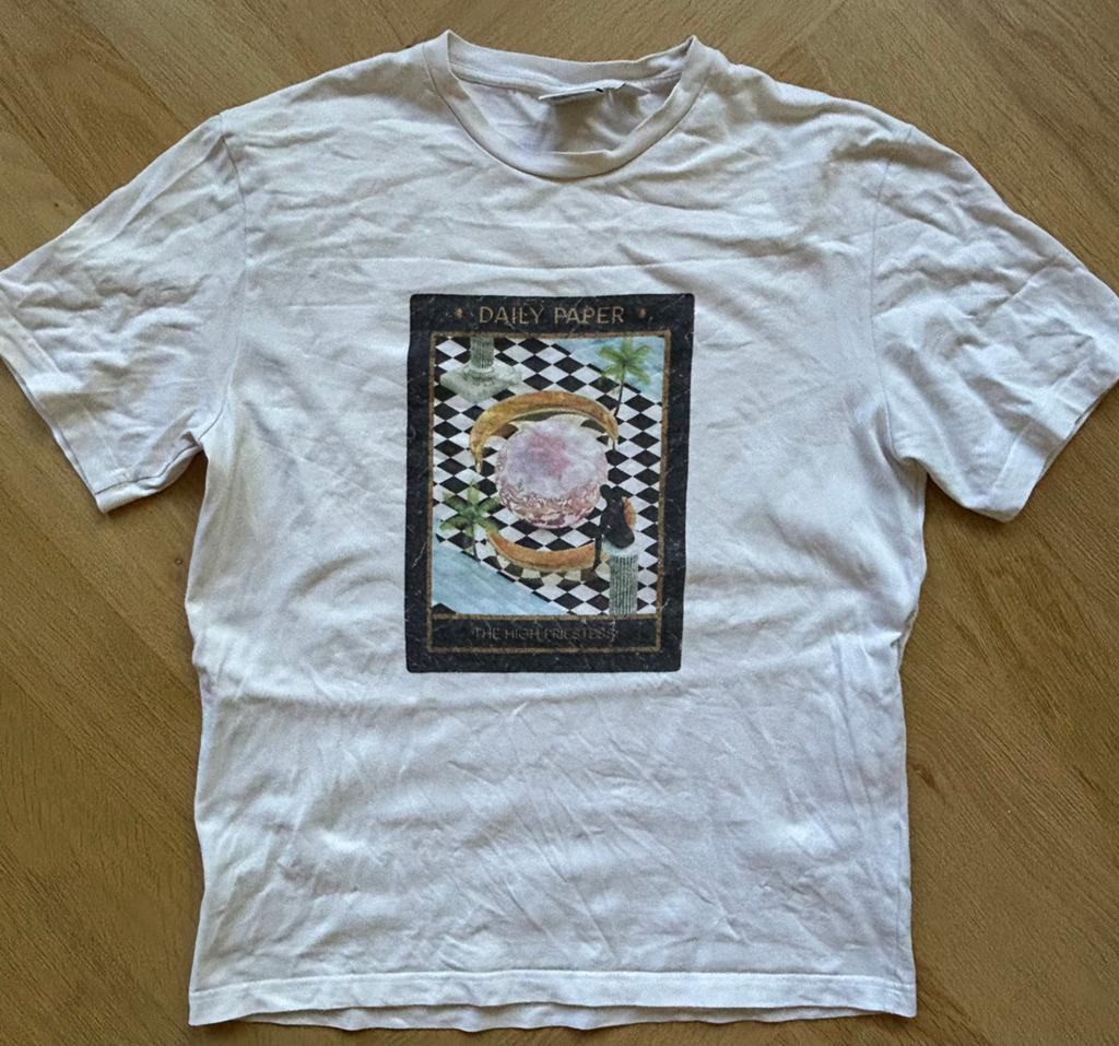 Daily Paper shirt, Ophalen of Verzenden, Gedragen, Maat 48/50 (M), Wit