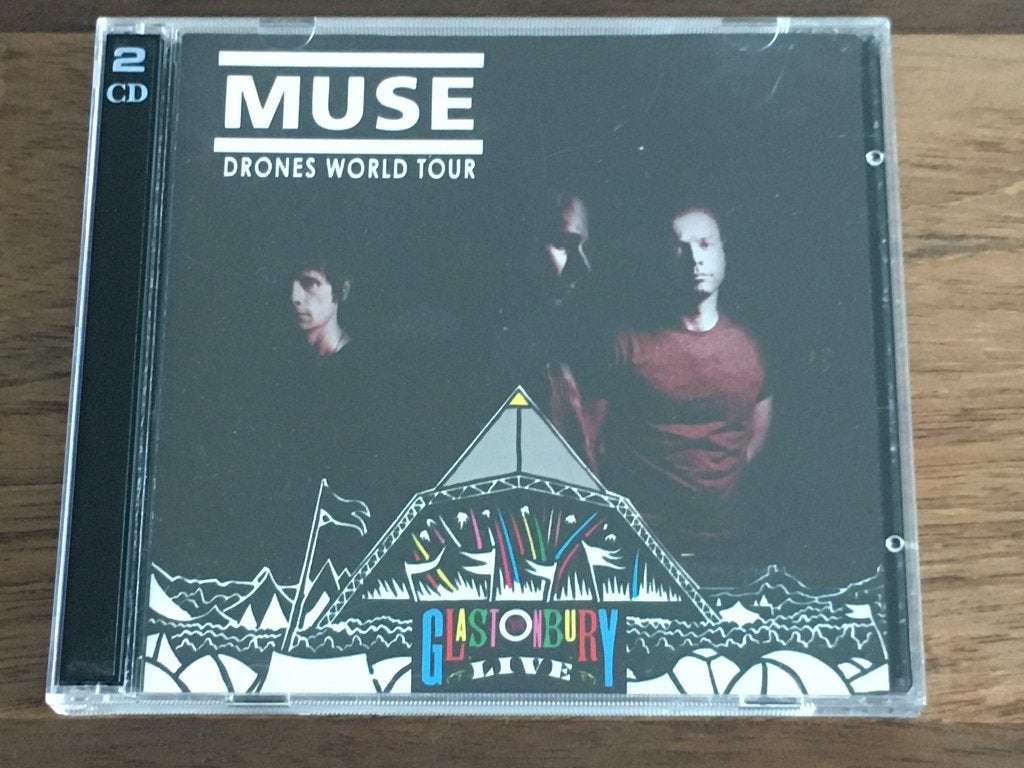 2Cd Muse Glastonbury 2016 Live Drones Tour ZELDZAAM NIEUW, Cd's en Dvd's, Ophalen of Verzenden, Nieuw in verpakking, Progressive Rock