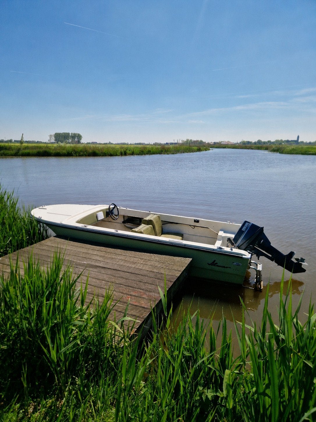 Almar/ Almarine  430 speedboot met Yamaha 9.9 pk, Ophalen, Overige merken, Gebruikt, 4 m