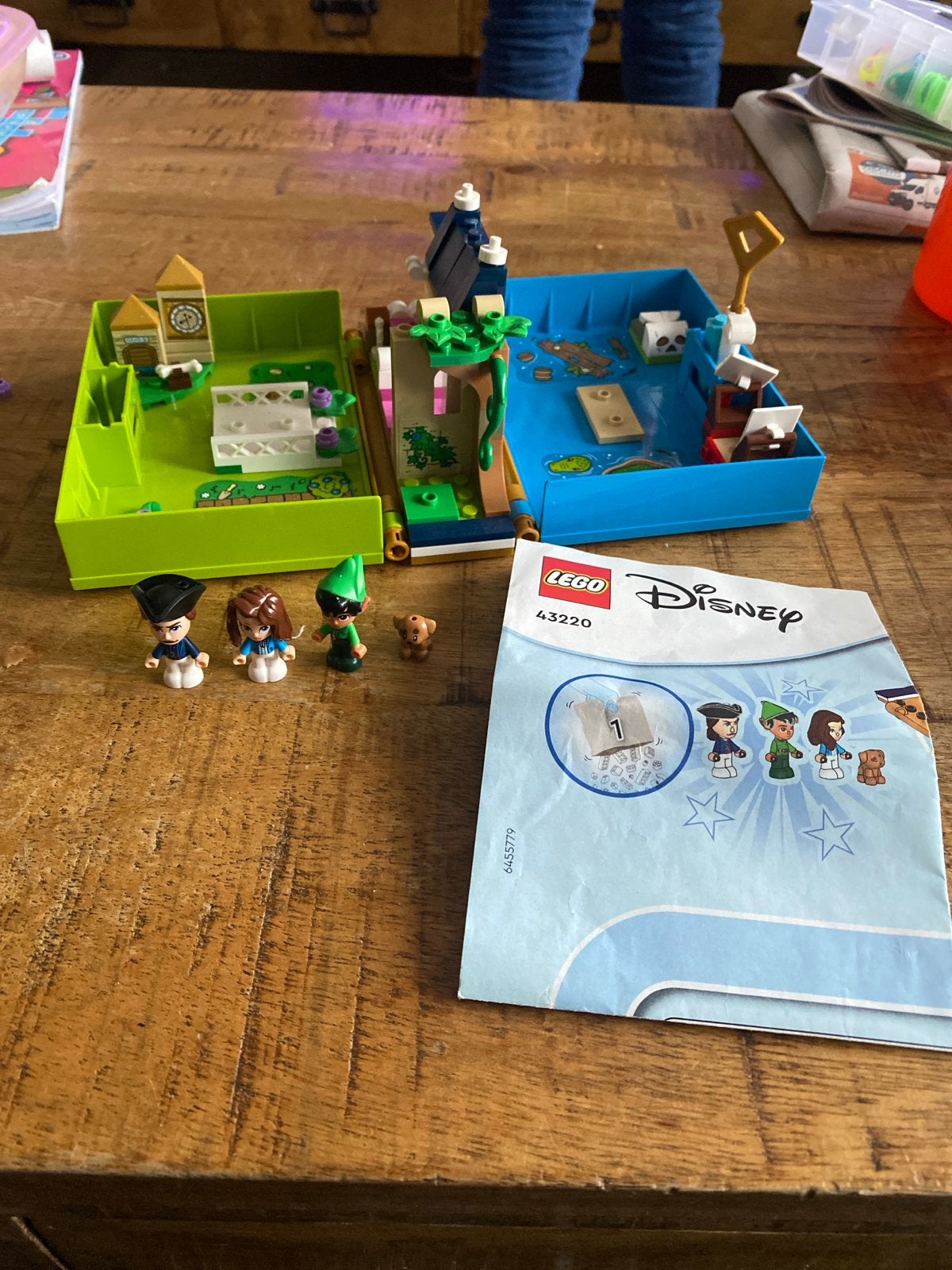 LEGO Disney Peter Pan & Wendy's Avonturenboek 43220, Ophalen of Verzenden, Zo goed als nieuw, Overige merken