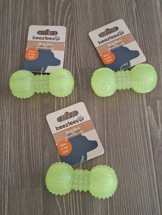 Nieuw Beeztees hondenspeeltje Glow in the Dark, Ophalen of Verzenden, Nieuw, Kauwspeelgoed, Beeztees