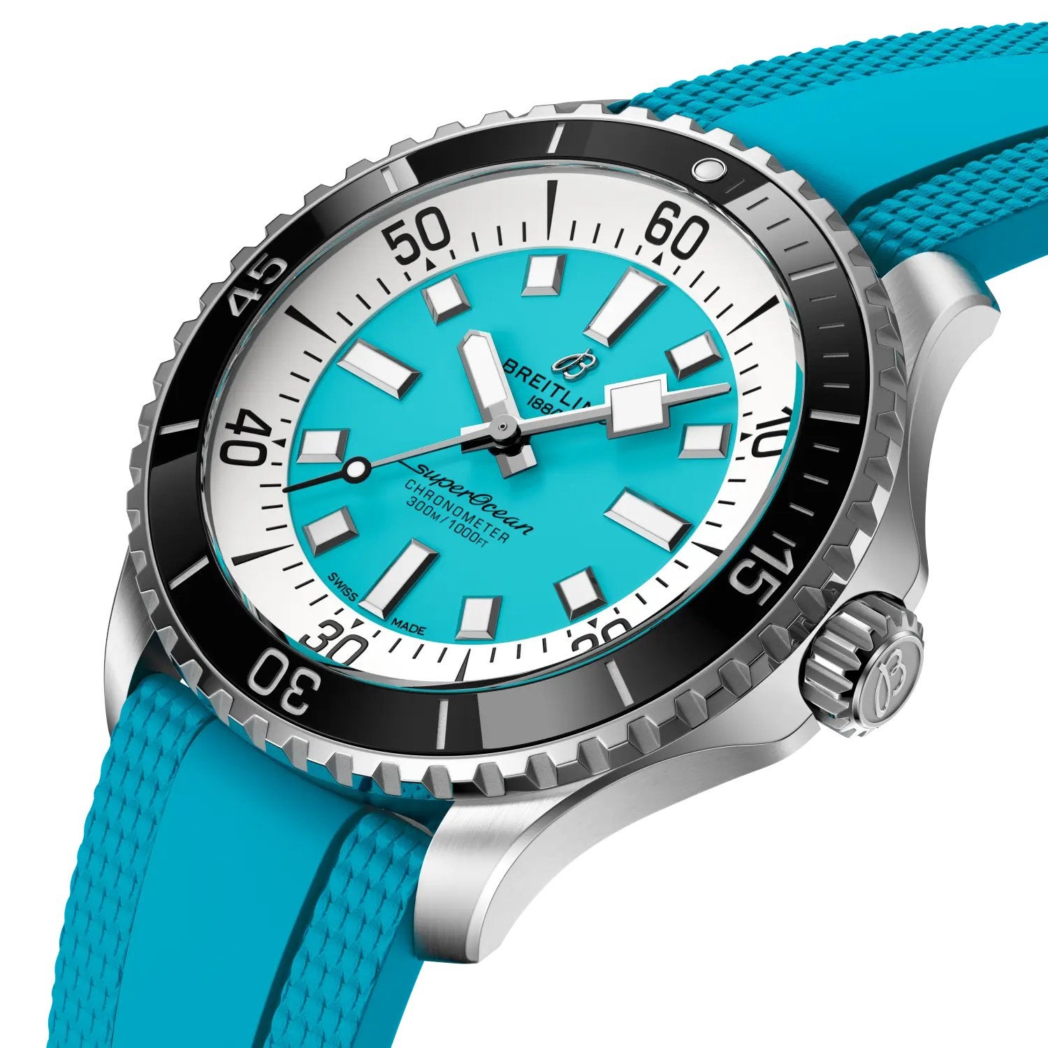 SUPEROCEAN AUTOMATIC 44, Sieraden, Tassen en Uiterlijk, Horloges | Heren, Staal, Breitling, Polshorloge, Nieuw