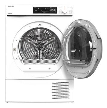 Foto 3 van Sharp KD-NHA8S6GW21-BX Warmtepompdroger - 8 kg - 15