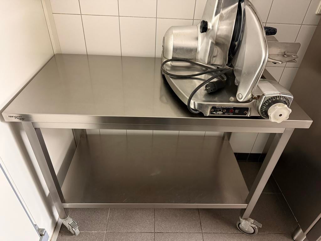 Professionele Horeca Keukenapparatuur en RVS Meubilair, Ophalen, Gebruikt, RVS Meubilair