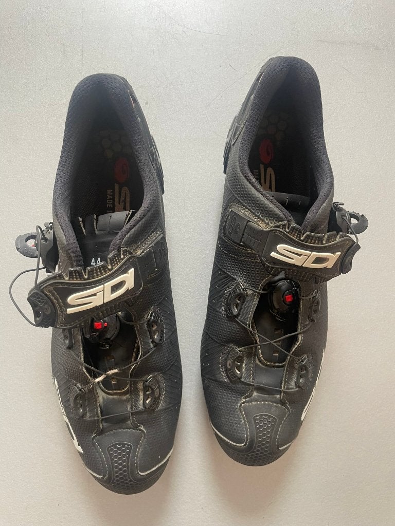 Sidi MTB schoenen / fietsschoenen maat 44 met BOA-sluiting., Ophalen of Verzenden, Gebruikt, Helm