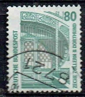 Duitsland 1987 Kolenmijn Dortmund, Verzenden, Gestempeld, Plaats of Gebouw