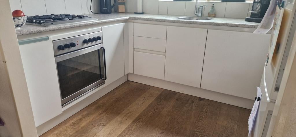 Keuken GRATIS AF TE HALEN, Ophalen, Gebruikt, Overige materialen, Wit