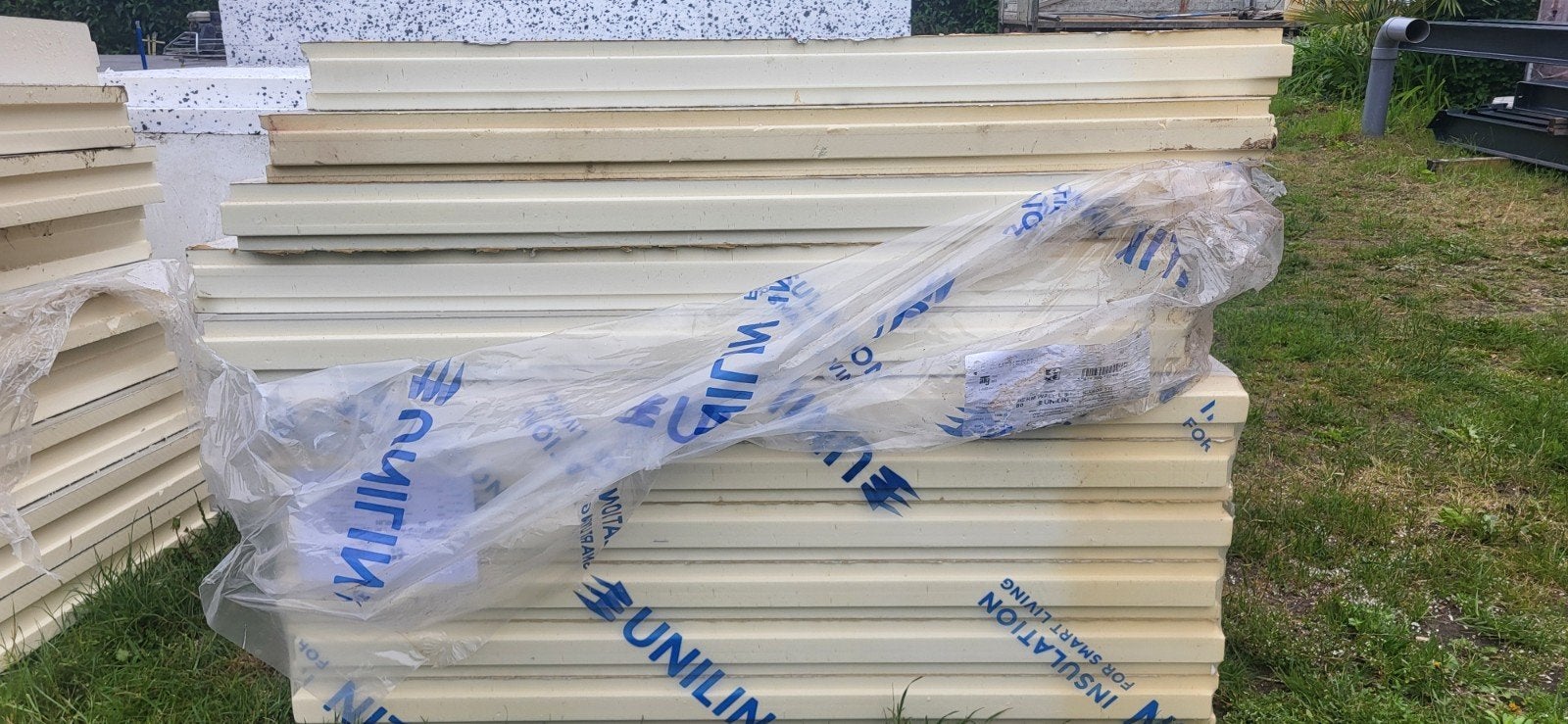 Unterm/Unilin PIR isolatieplaten 1200x600x80 mm (per m2), Ophalen, Dakisolatie, 4 tot 8 cm, Nieuw