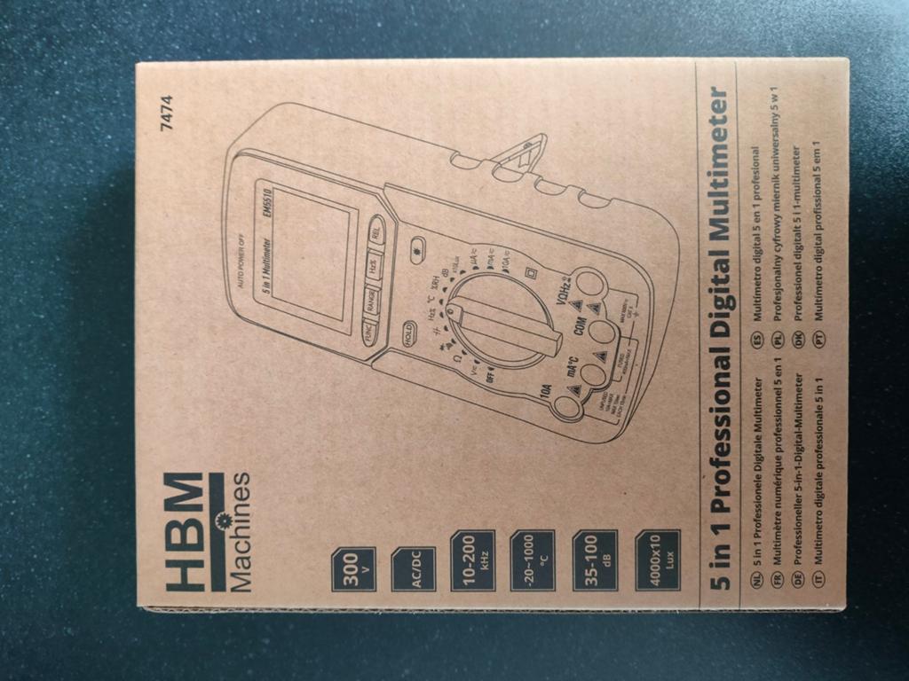 Nieuwe multimeter, Ophalen of Verzenden, Nieuw, Multimeter