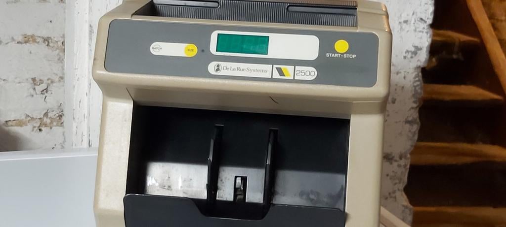 Geld telmachine merk de la rue, Postzegels en Munten, Munten en Bankbiljetten | Toebehoren, Ophalen of Verzenden, Overige typen