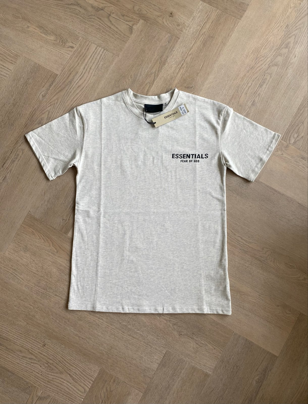 Essentials Fear of God T-shirt - Maat L, Verzenden, Nieuw, Maat 52/54 (L), Grijs