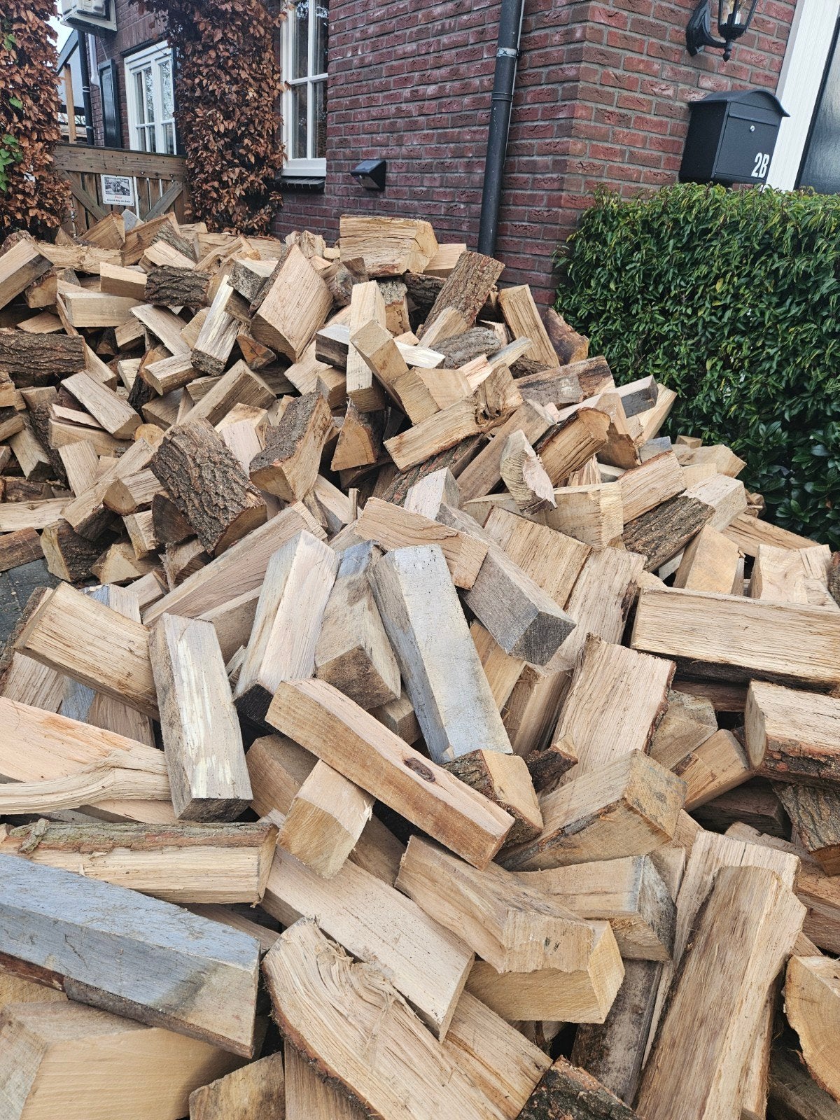 DROOG brandhout Eiken kachelhout openhaardhout gratis bez, 6 m³ of meer, Ophalen, Eikenhout, Blokken
