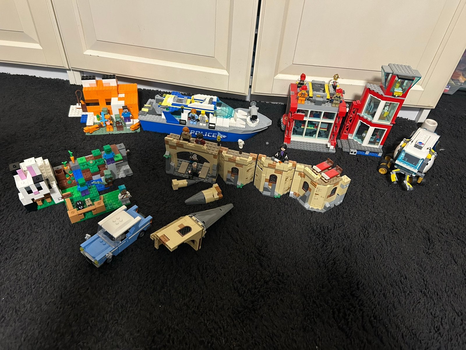 Diverse LEGO sets, niet compleet, alles in één koop, Ophalen of Verzenden, Gebruikt, Overige merken