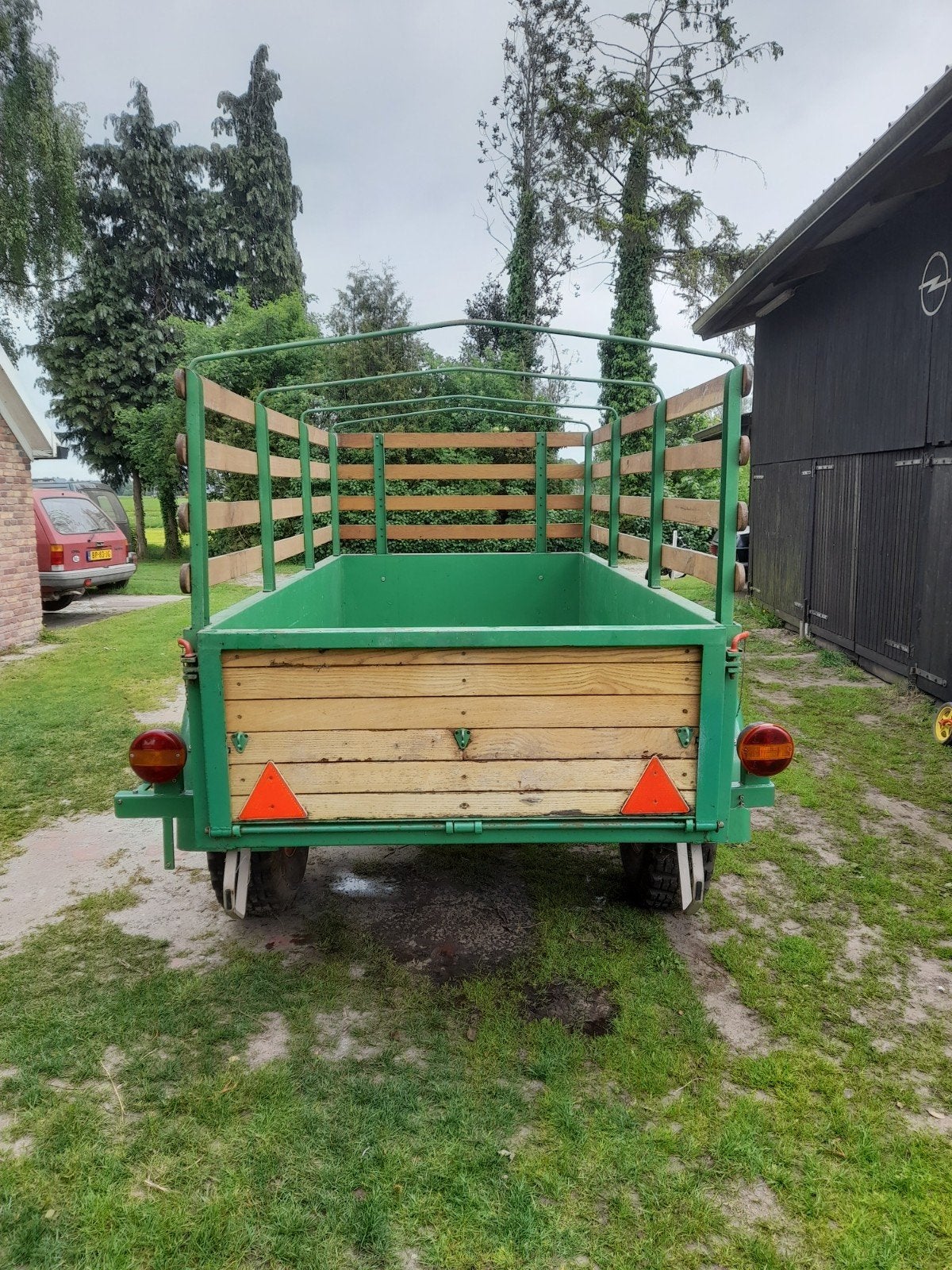 Polynorm oldtimer aanhanger. Daf, tractor kleine vrachtwagen, Doe-het-zelf en Verbouw, Transportwagens, 100 liter of meer, Ophalen