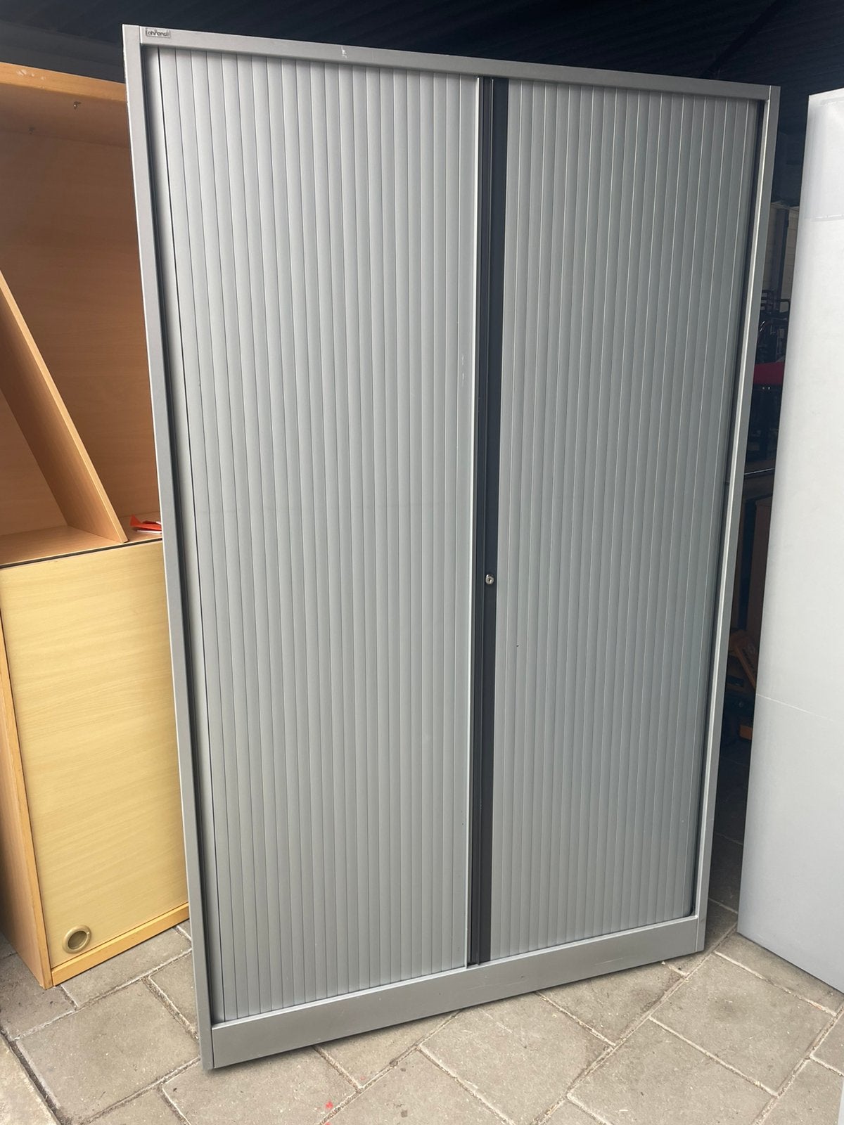 10x Ahrend Archiefkasten Roldeurkasten, Ophalen, Gebruikt, 100 tot 150 cm, X