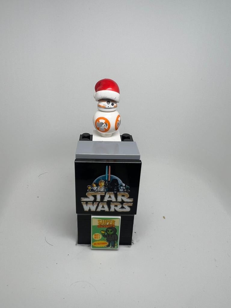 Lego star wars sw0874 Astromec BB-8 with santahat, Ophalen of Verzenden, Zo goed als nieuw