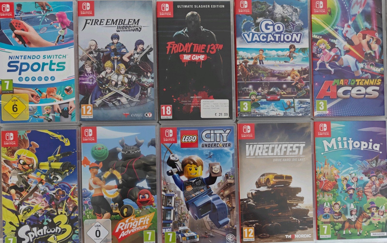 Nintendo Switch Games - Diverse Titels Beschikbaar, Spelcomputers en Games, Games | Nintendo Switch, Nintendo, Gebruikt, Vanaf 18 jaar