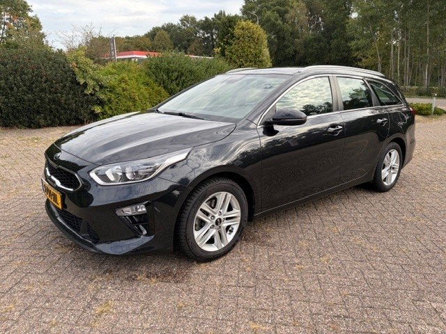 Kia Ceed Sportswagon 1.0 T-120pk 2020 Zwart. Navi/Camera/PDC, Voorwielaandrijving, Dealer onderhouden, Stof, Zwart