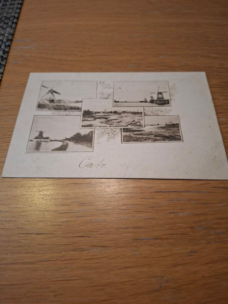 Zaandam met molens en landschappen, Ophalen of Verzenden, Voor 1920, Ongelopen, Noord-Holland
