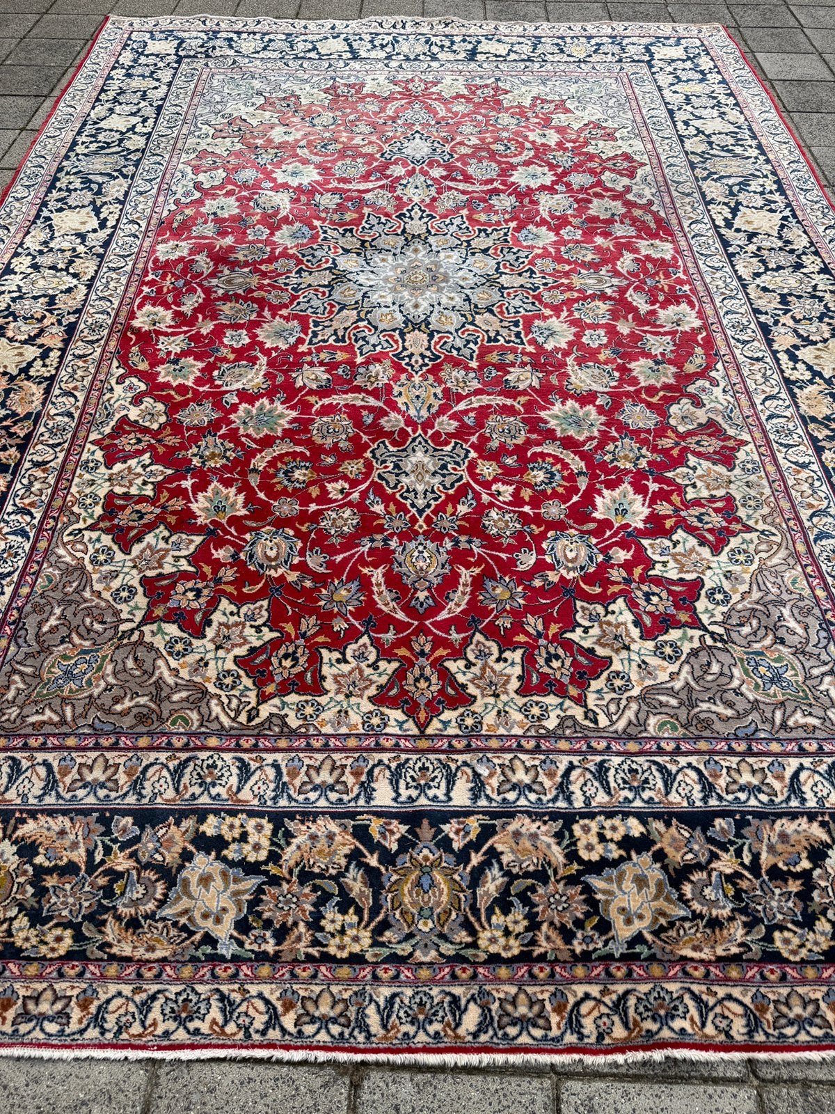 Perzisch tapijt, 200 cm of meer, Ophalen of Verzenden, Zo goed als nieuw, 200 cm of meer