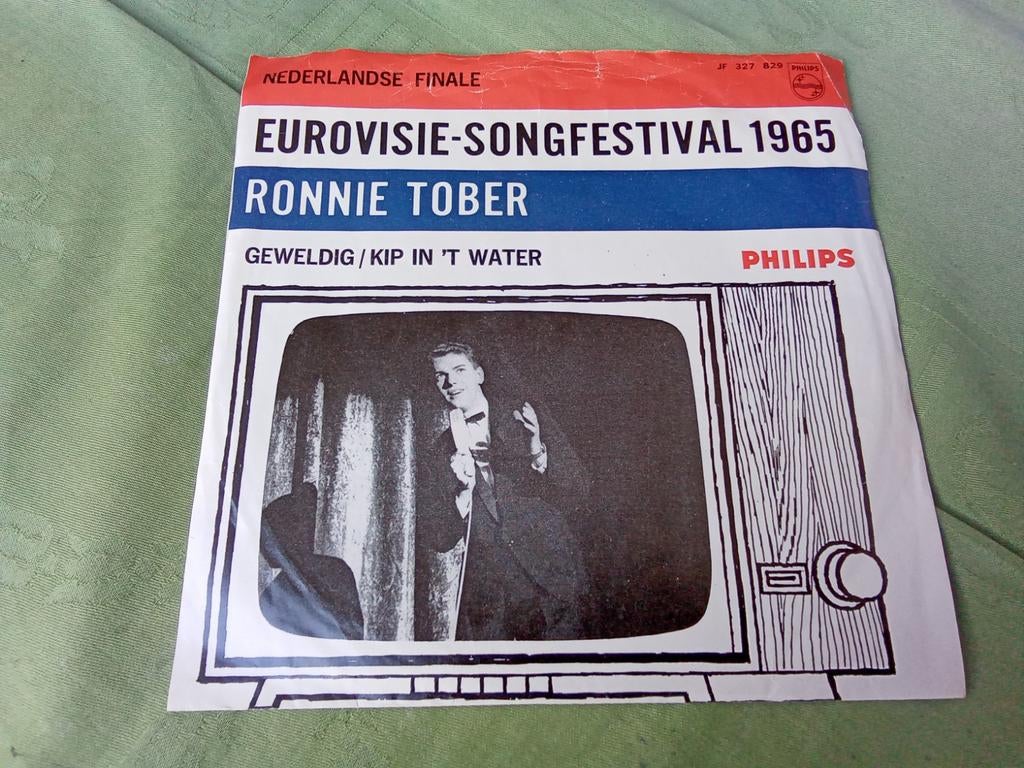 Ronnie Tober.               Geweldig, Cd's en Dvd's, Vinyl Singles, Gebruikt, 7 inch, Single, Ophalen of Verzenden