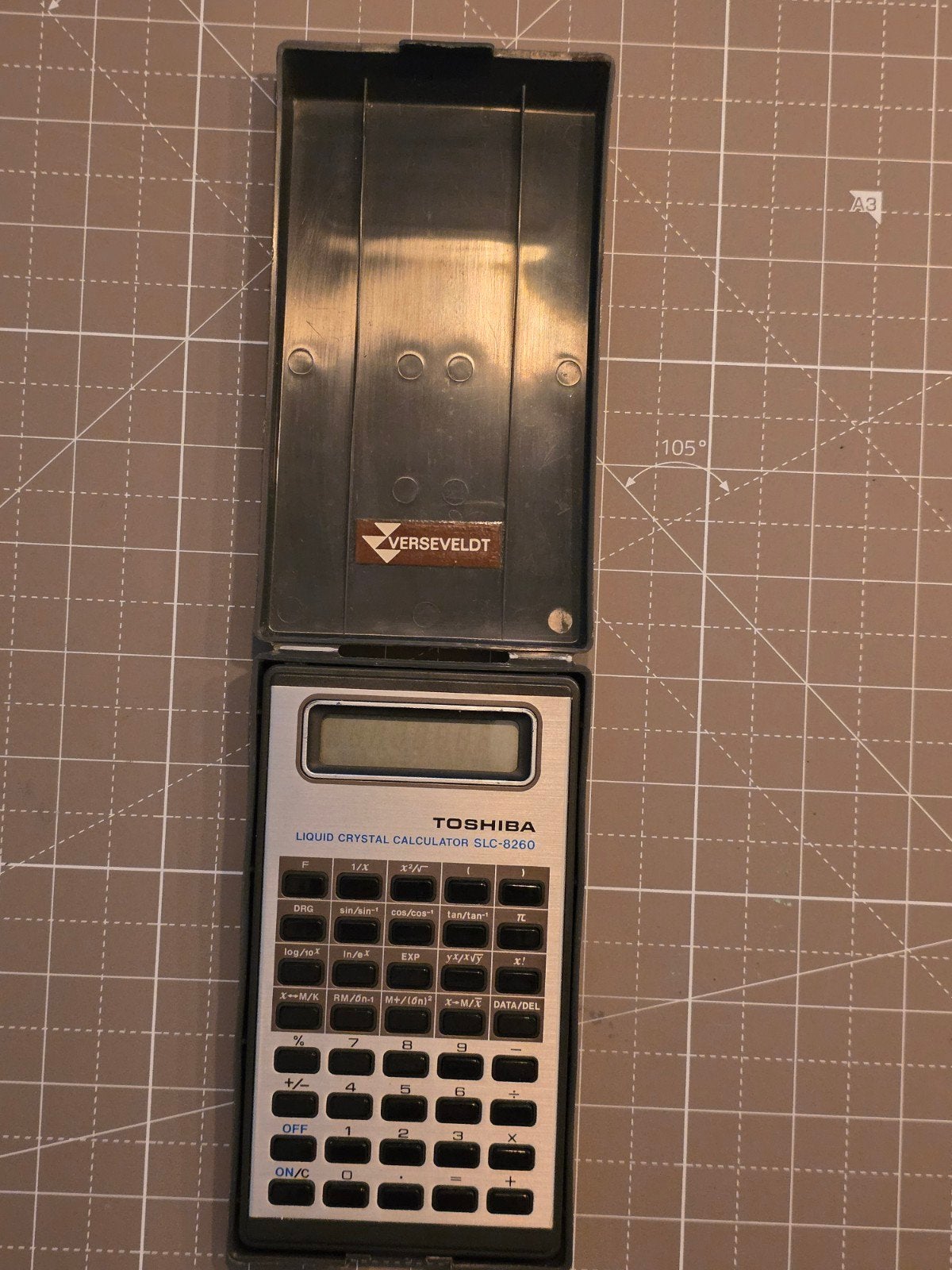 Toshiba Rekenmachine vintage (niet werkend), Diversen, Rekenmachines, Ophalen of Verzenden