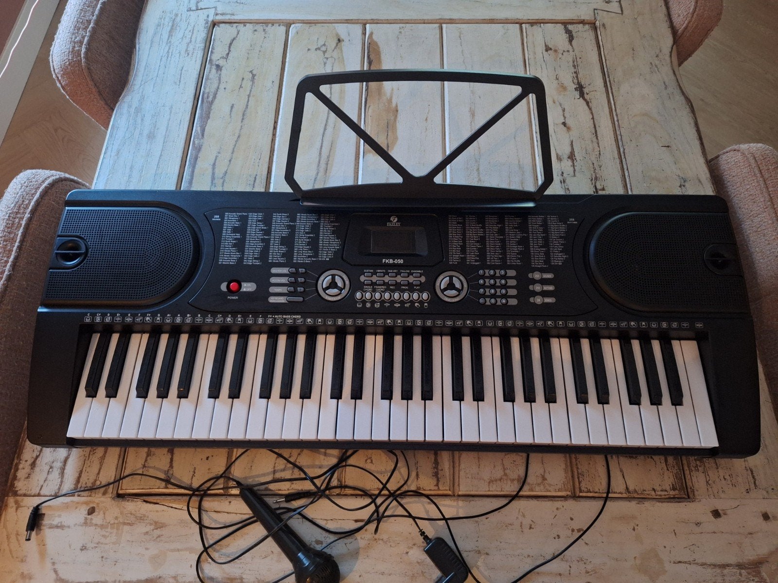 zgan keyboard....fazley fkb-050, Ophalen, Zo goed als nieuw, 61 toetsen, Overige merken