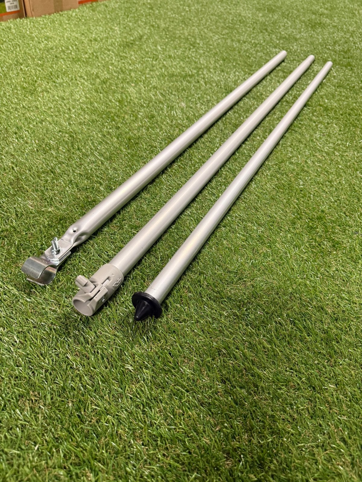 Aluminium staander 25 mm met puntdop, ., Nieuw, Ophalen of Verzenden, Reijnders