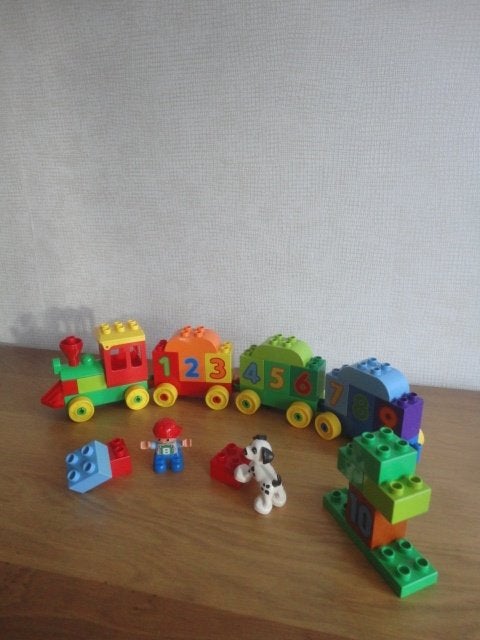 Te koop: Lego Duplo: "Getallentrein" nr.: 10558, Ophalen of Verzenden, Zo goed als nieuw, Complete set, Duplo