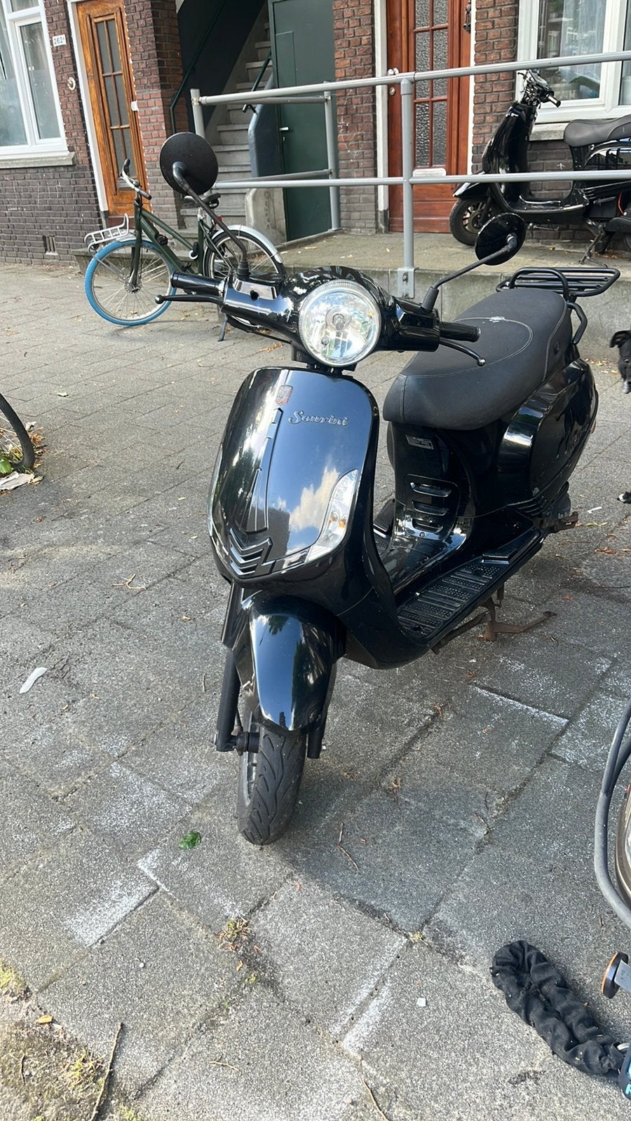 Scooter blauw kenteken, Fietsen en Brommers, Snorfietsen en Snorscooters, Ophalen of Verzenden