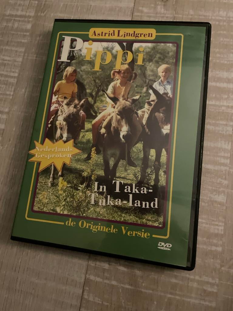 Pippi Langkous, Cd's en Dvd's, Dvd's | Tekenfilms en Animatie, Alle leeftijden, Ophalen of Verzenden, Zo goed als nieuw, Overige typen