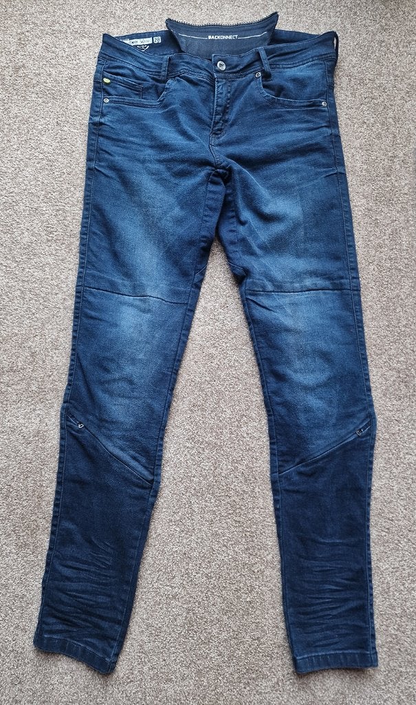 Ladies motorbike skinny jeans size 28, Motoren, Ophalen of Verzenden, Broek | textiel, Dames, Tweedehands