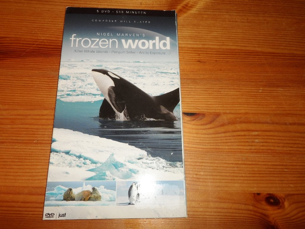 Nigel marven - frozen world, Alle leeftijden, Ophalen of Verzenden, Zo goed als nieuw, Natuur