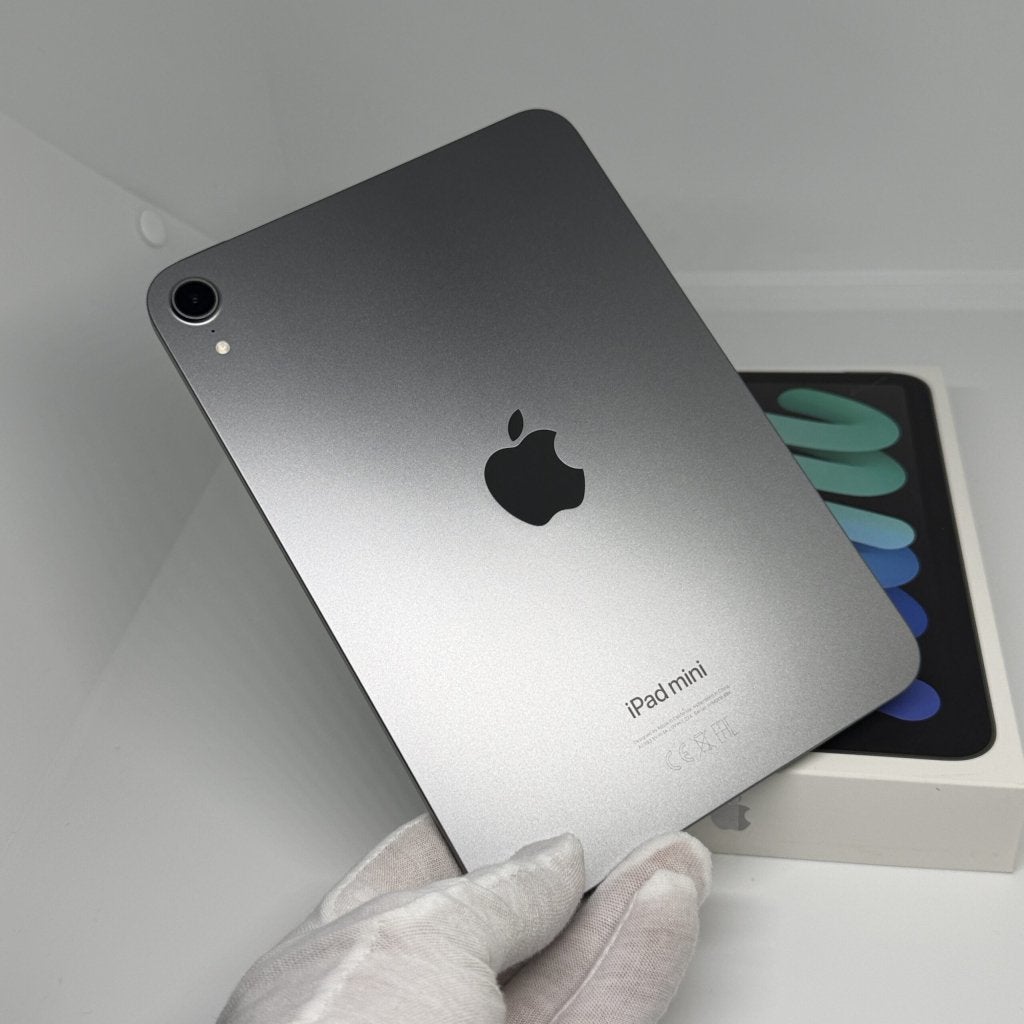 Foto 3 van iPad mini 7e 128GB grijs /krasvrij /100% batt /garantie