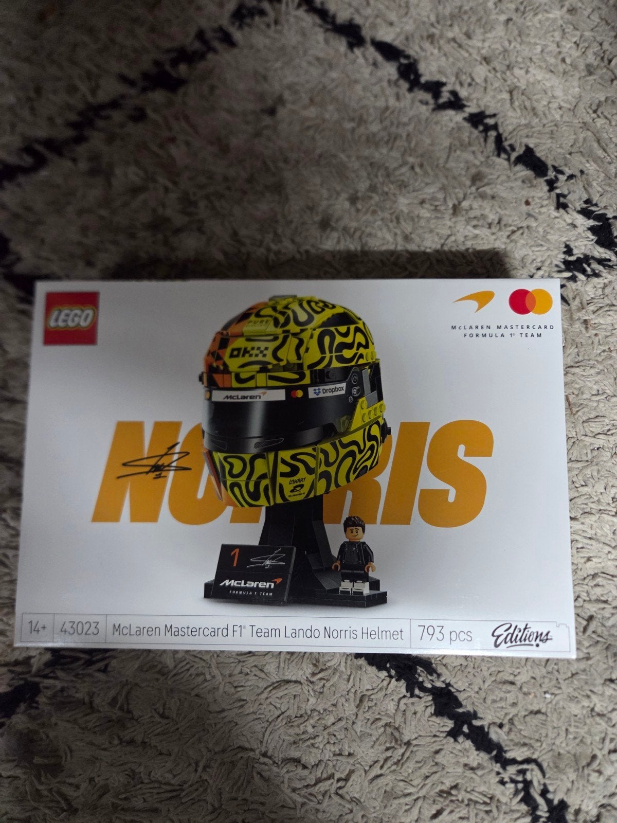 LEGO Editions 43023 - Lando Norris McLaren Helm - Sealed, Ophalen, Lego, Nieuw, Compleet