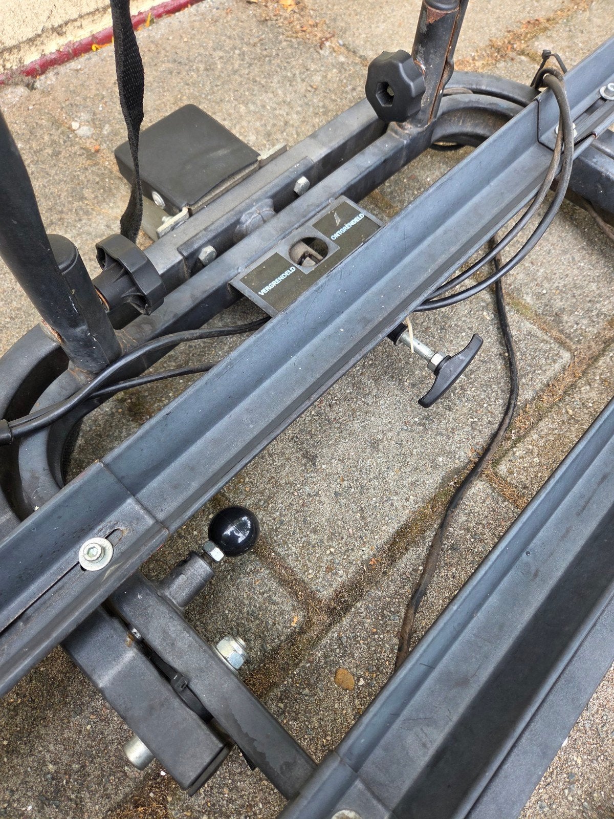 Fietsendrager, Ophalen, Gebruikt, Trekhaakdrager