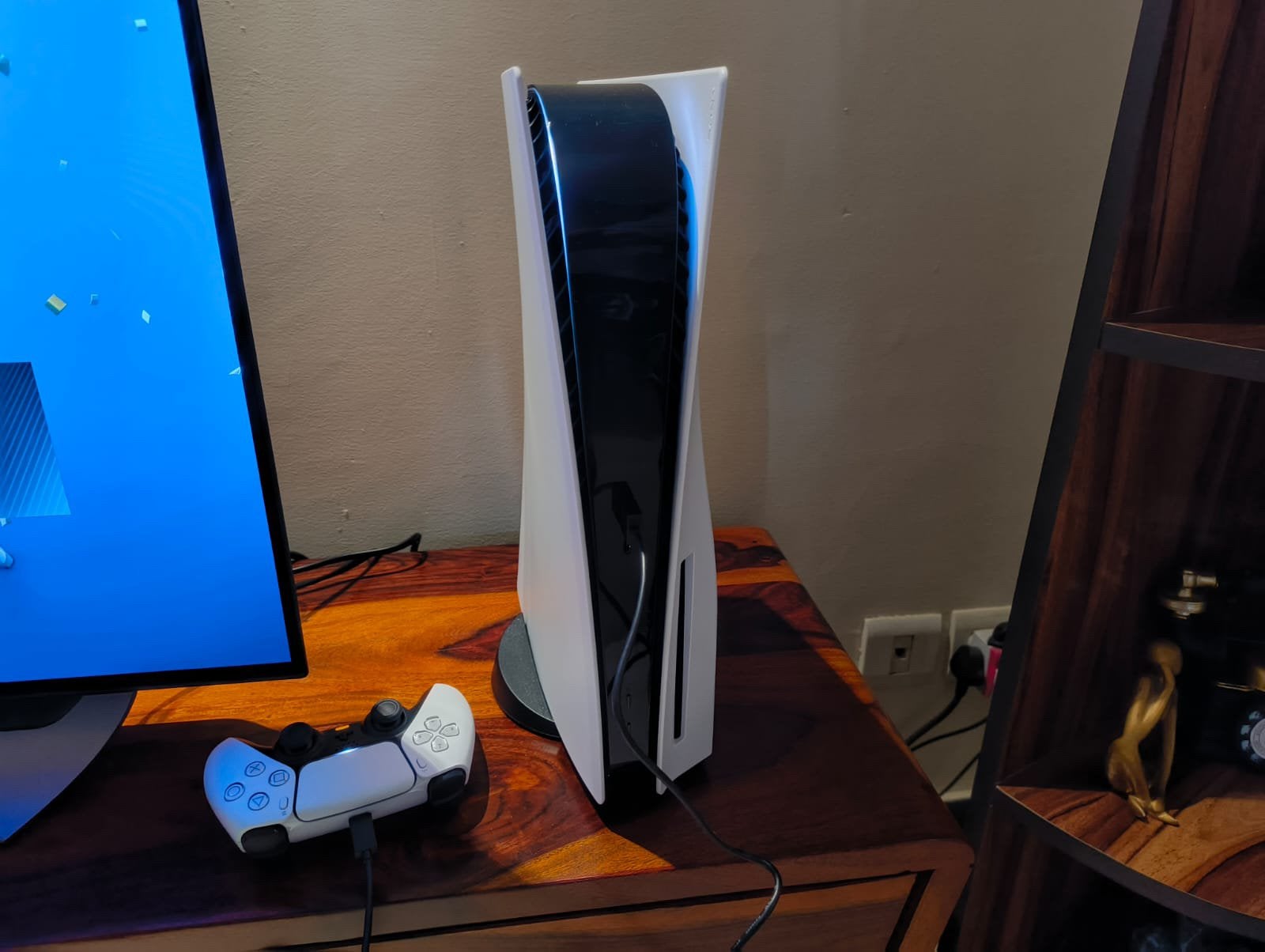 PS5 Disc Edition + controller – compleet in originele doos, Ophalen, Zo goed als nieuw, Playstation 5