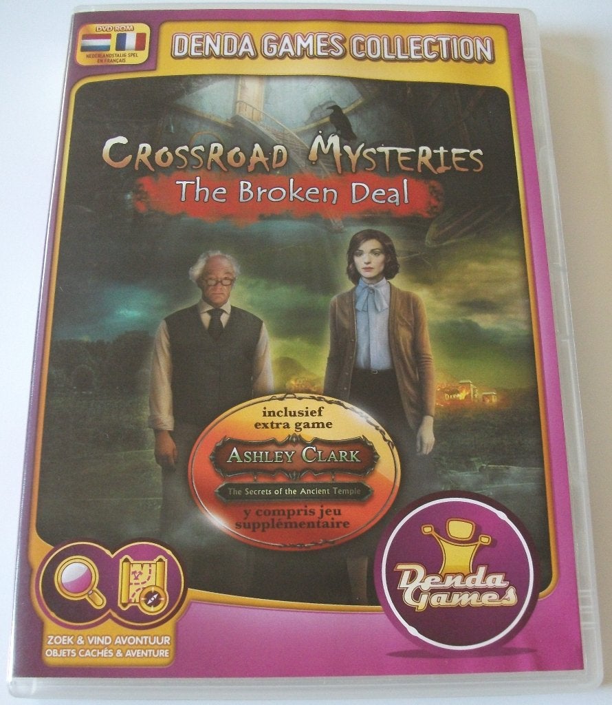 PC Game *** CROSSROAD MYSTERIES *** The Broken Deal, Puzzel en Educatief, 1 speler, Ophalen of Verzenden, Zo goed als nieuw