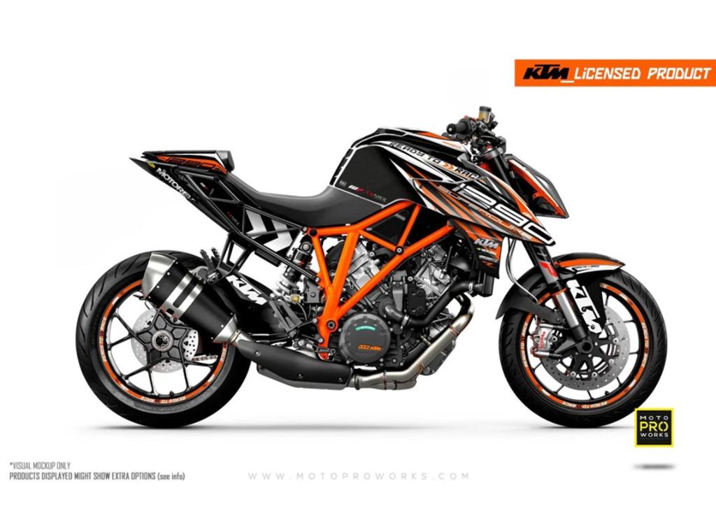 Complete KTM 1290 SuperDuke R gen1 Decal Kit - MotoProWorks, Ophalen of Verzenden