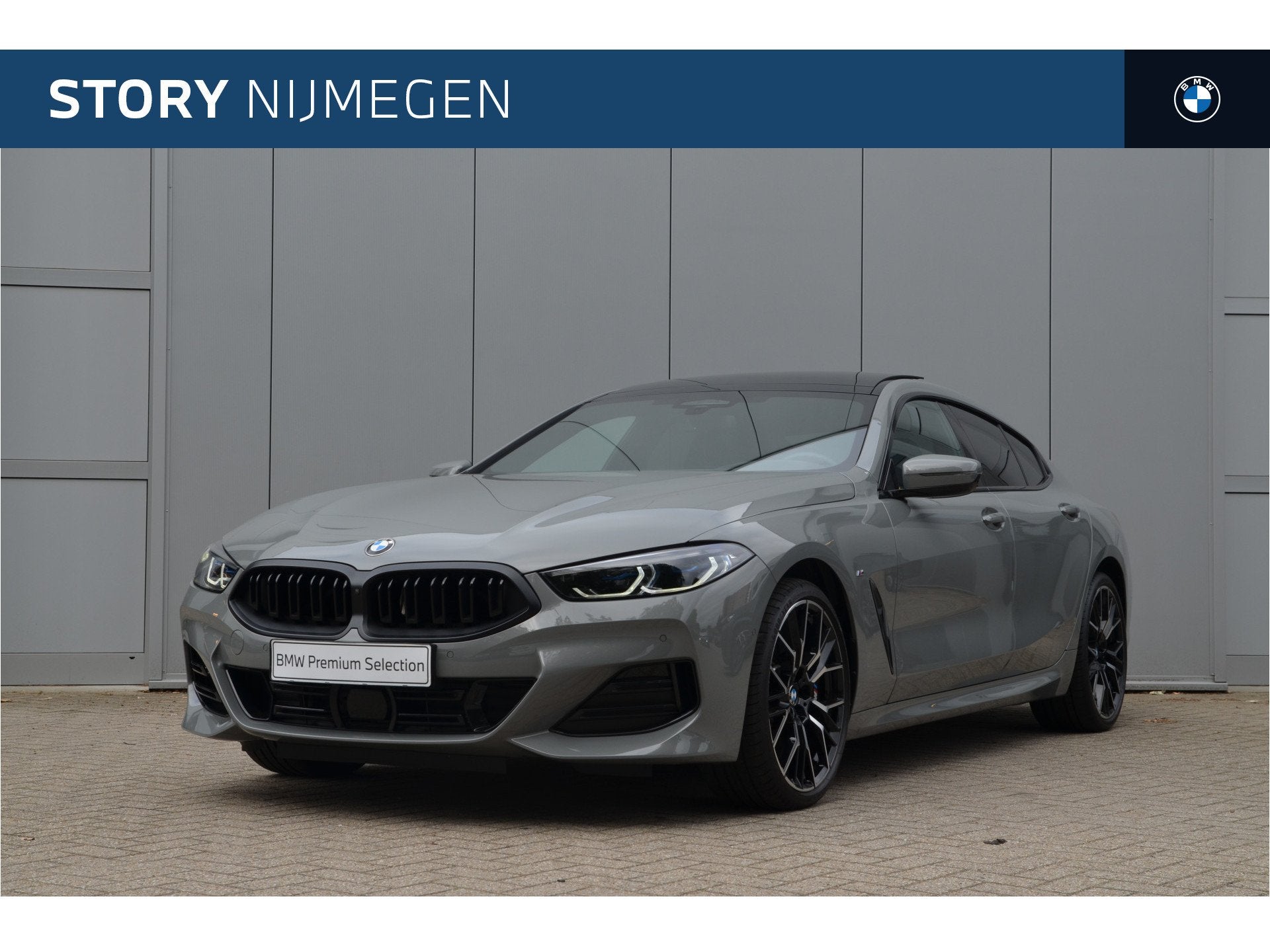 BMW 8 Serie Gran Coupé 840i xDrive High Executive M Sport A, Auto's, Dealer onderhouden, Gebruikt, Met garantie (alle), 334 pk