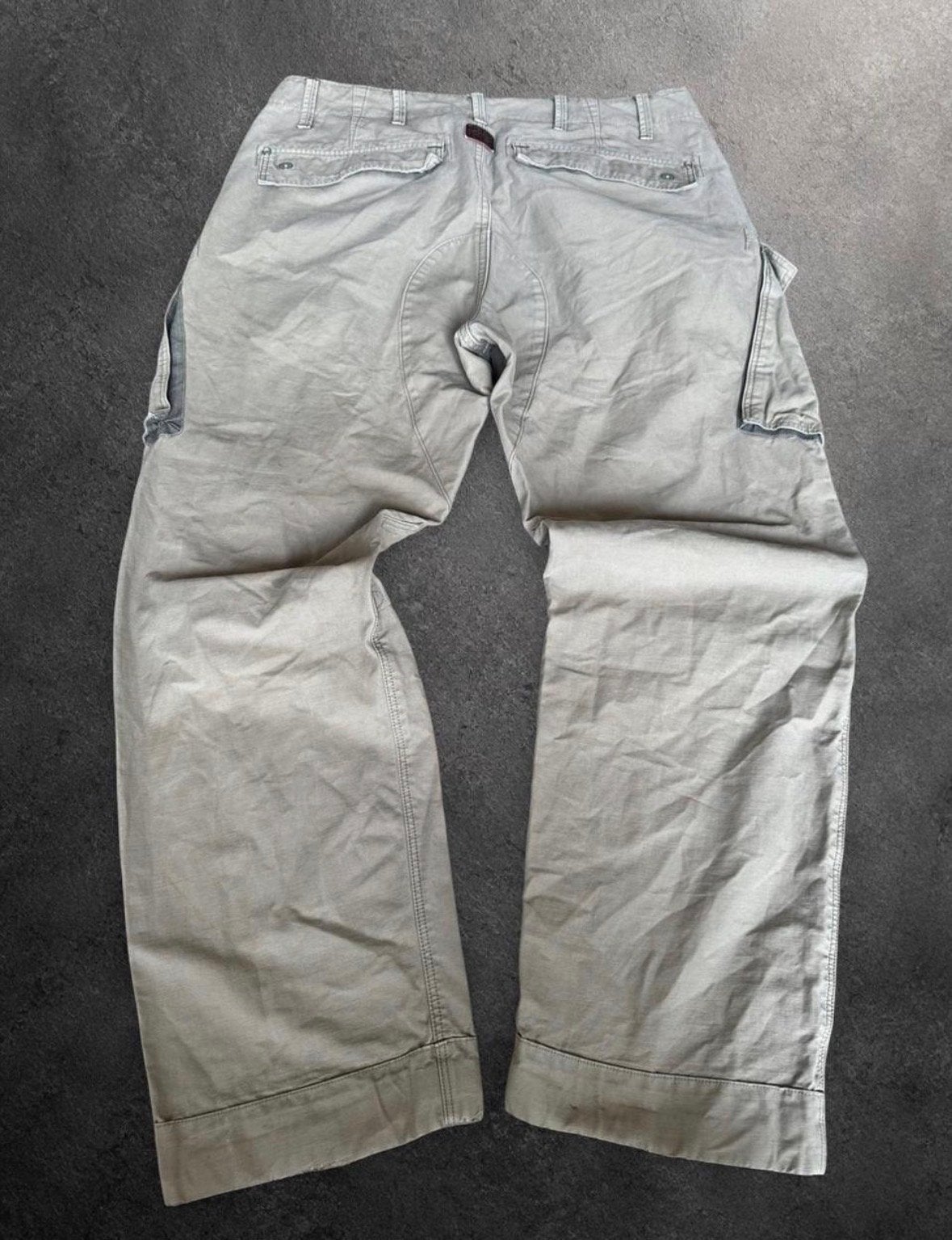 G-Star Raw RCO Rovic Loose Cargo Broek W34 L30 Beige, Ophalen of Verzenden, Gedragen, Overige maten, Beige