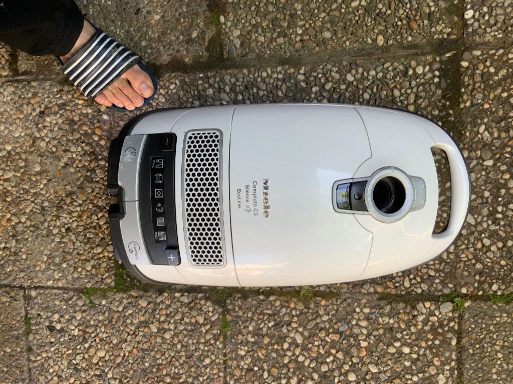 Miele C3 ecoline stofzuiger, Witgoed en Apparatuur, Stofzuigers, Stofzak, Gebruikt, Ophalen of Verzenden, Miele