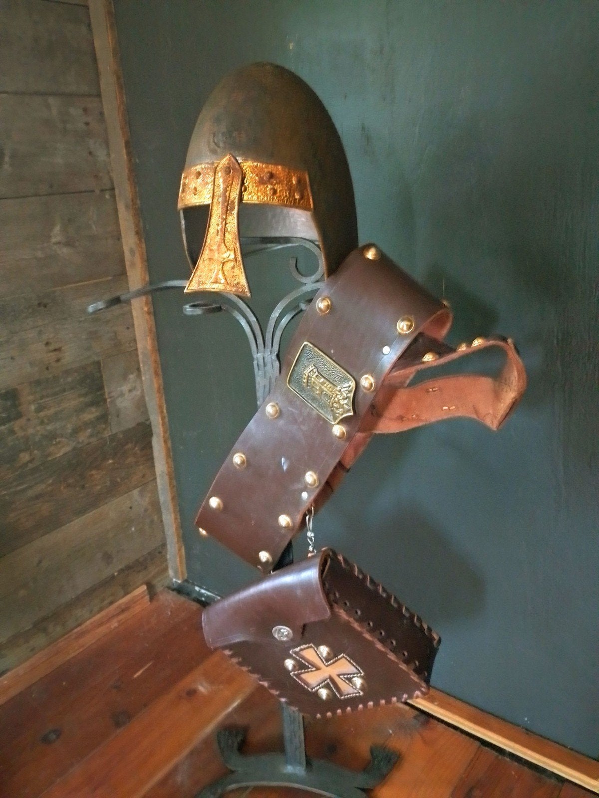 Viking spangen helm+ accessoires!, Ophalen of Verzenden, Zo goed als nieuw, Accessoires