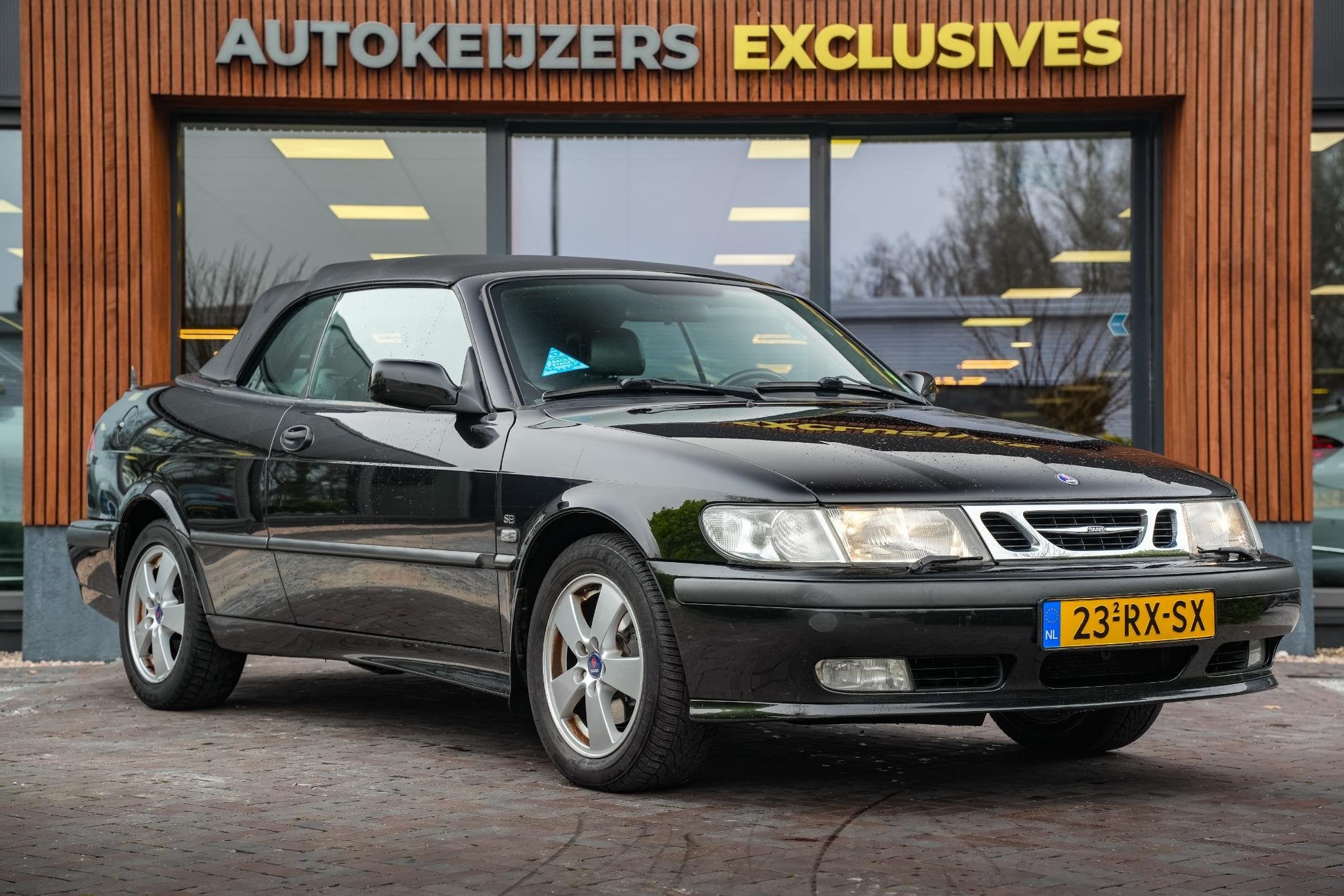 Saab 9-3 Cabrio 2.0t Anniversary, Auto's, Saab, Voorwielaandrijving, Gebruikt, Stoelverwarming, 4 cilinders