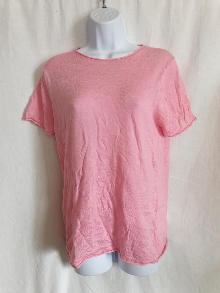 Leuk roze dames t-shirt. Mt M Merk Zara Knit, Maat 38/40 (M), ., Ophalen of Verzenden, Zo goed als nieuw