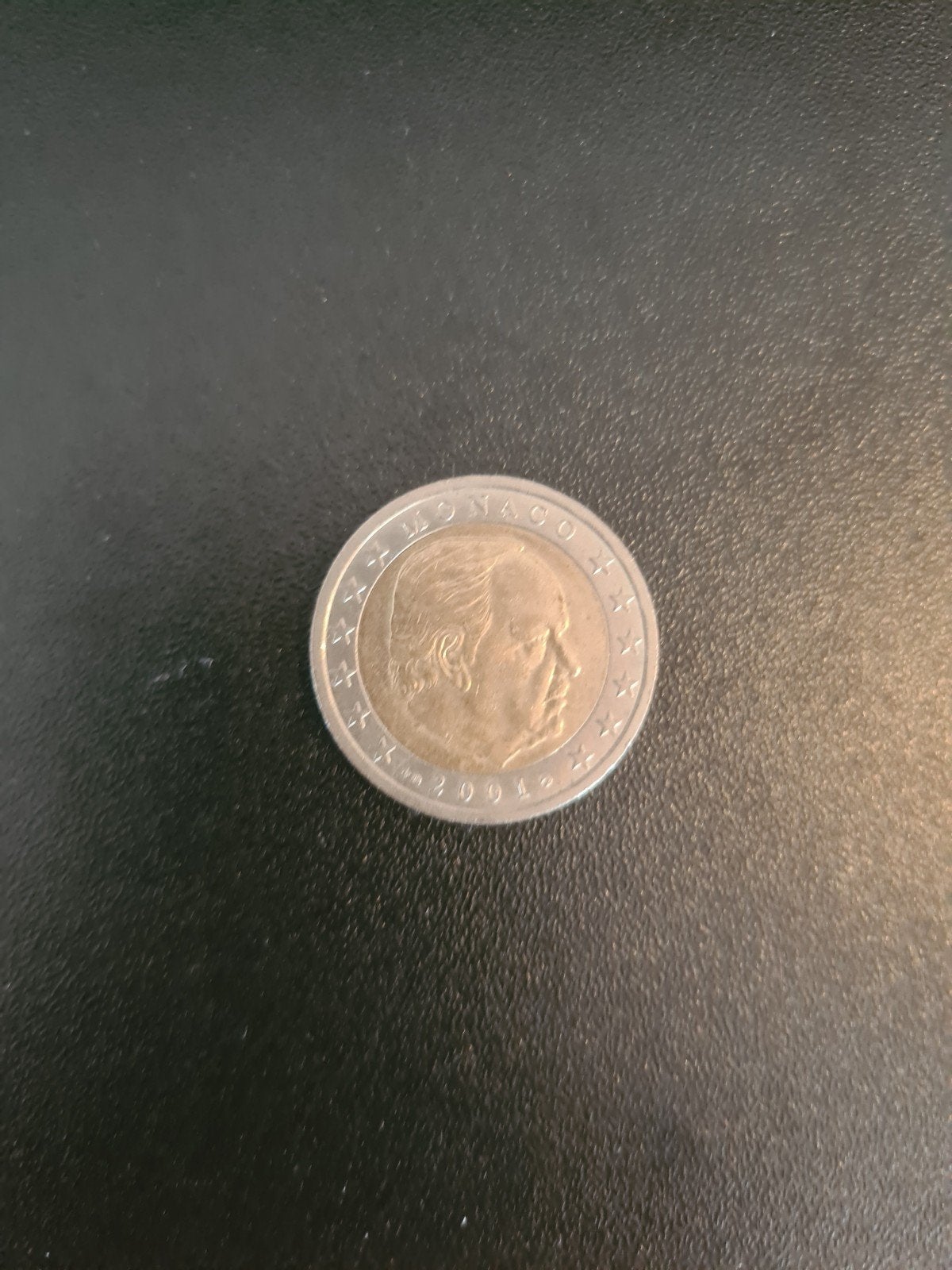 Zeldzame 2 Euro Munt Monaco 2001 - Prins Rainier III, Postzegels en Munten, Munten | Europa | Euromunten, Ophalen of Verzenden