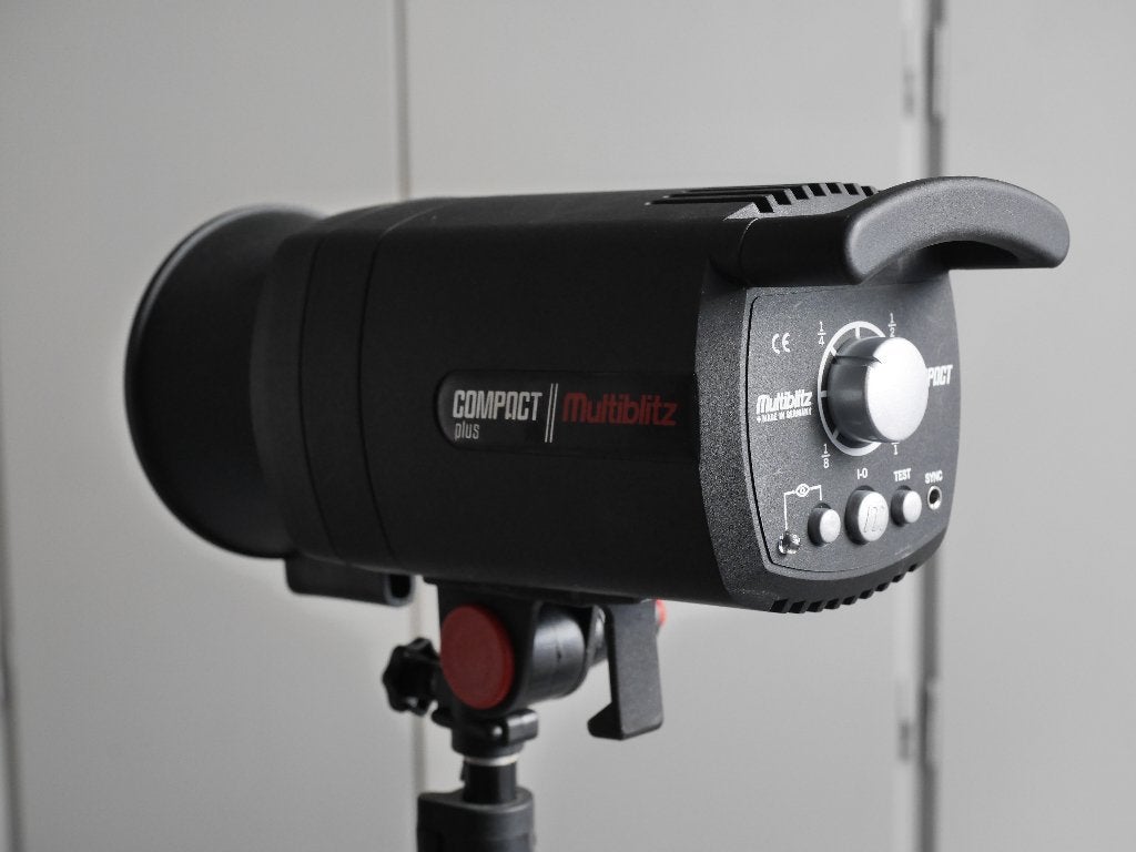 Multiblitz Compact set studioflitsers, Ophalen, Lamp of Flitsset, Gebruikt, Inclusief lampen