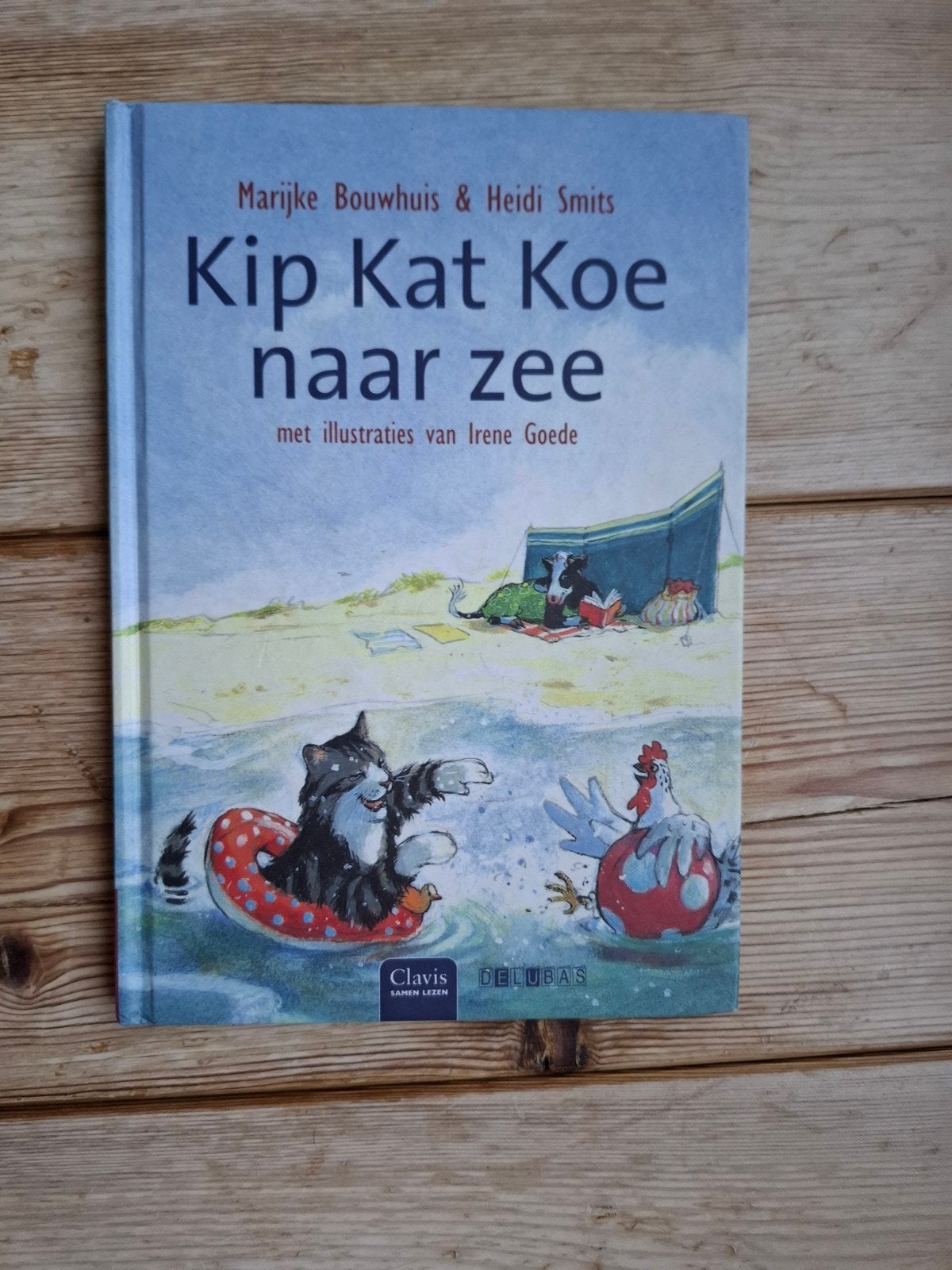 Kip kat koe naar zee M. Bouwhuis H Smits- Avi 3, Gelezen, Fictie algemeen, Ophalen of Verzenden, M. Bouwhuis; H. Smits